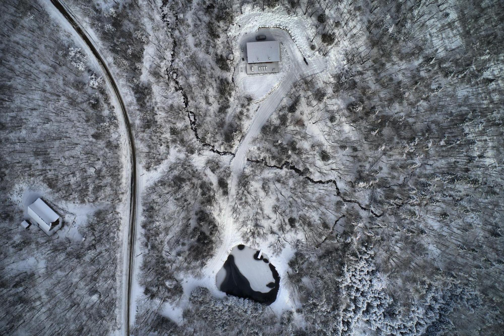 Kallm-Mont-Tremblant Chalet With Hot Tub, Pond & Beach On Private 7Acre Estate Lac-Superieur Buitenkant foto